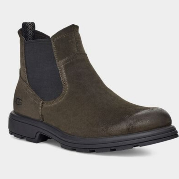 UGG Baltimore Chelsea Dark Olive Green  Size 8.5 - Picture 1 of 5